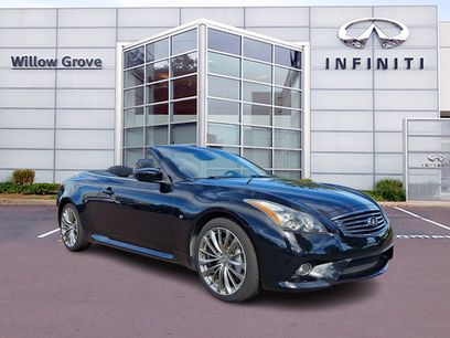 Used 2014 INFINITI Q60 Convertible w/ Premium Package