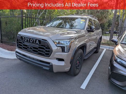 Certified 2025 Toyota Sequoia TRD Pro AWD/4WD image 4