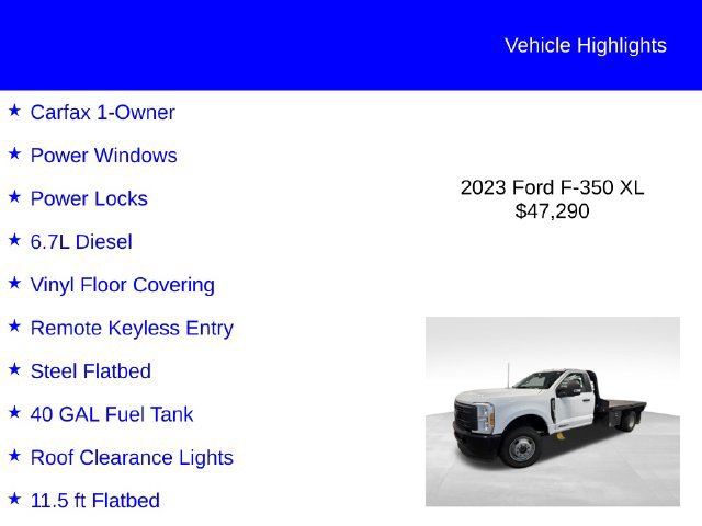 Certified 2023 Ford F350 XL AWD/4WD image 2