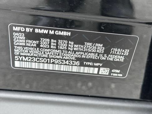 Used 2023 BMW XM AWD/4WD image 21