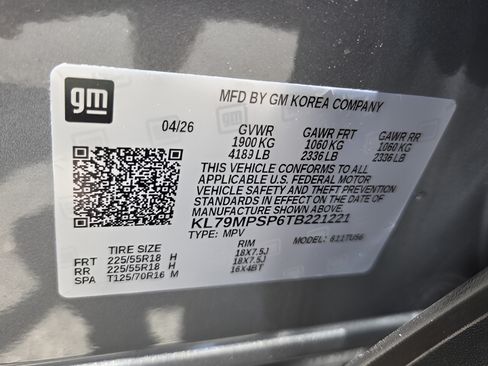 New 2026 Chevrolet TrailBlazer LT w/ Midnight Edition FWD image 16