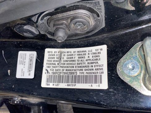 Used 2017 Honda Civic EX image 27