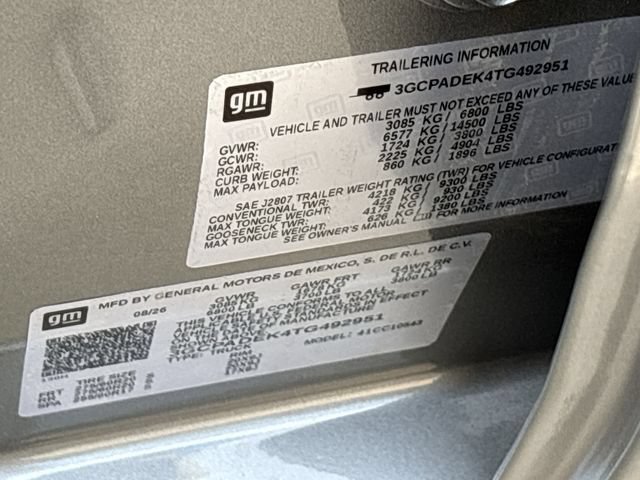 New 2026 Chevrolet Silverado 1500 RST RWD image 27