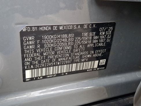Certified 2026 Honda HR-V Sport image 28