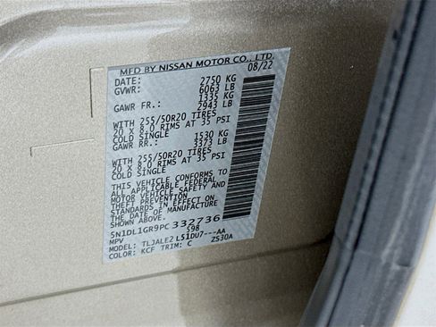 Used 2023 INFINITI QX60 Sensory w/ Cargo Package image 36