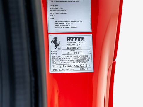 Used 2018 Ferrari 488 GTB RWD image 56