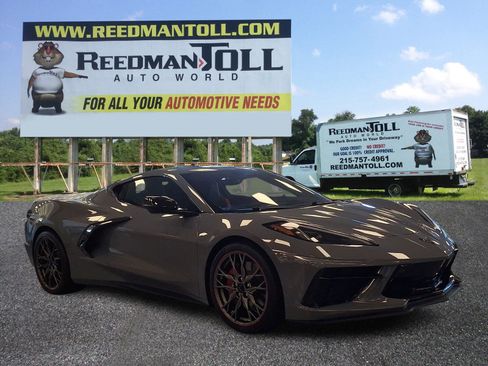 Used 2024 Chevrolet Corvette Stingray Preferred Cpe w/ Z51 Performance Package RWD image 1