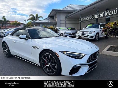 Used 2022 Mercedes-Benz SL 55 AMG 4MATIC image 1