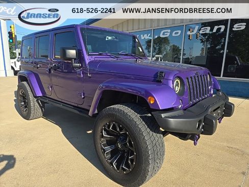 Used 2017 Jeep Wrangler Unlimited Sahara AWD/4WD image 1
