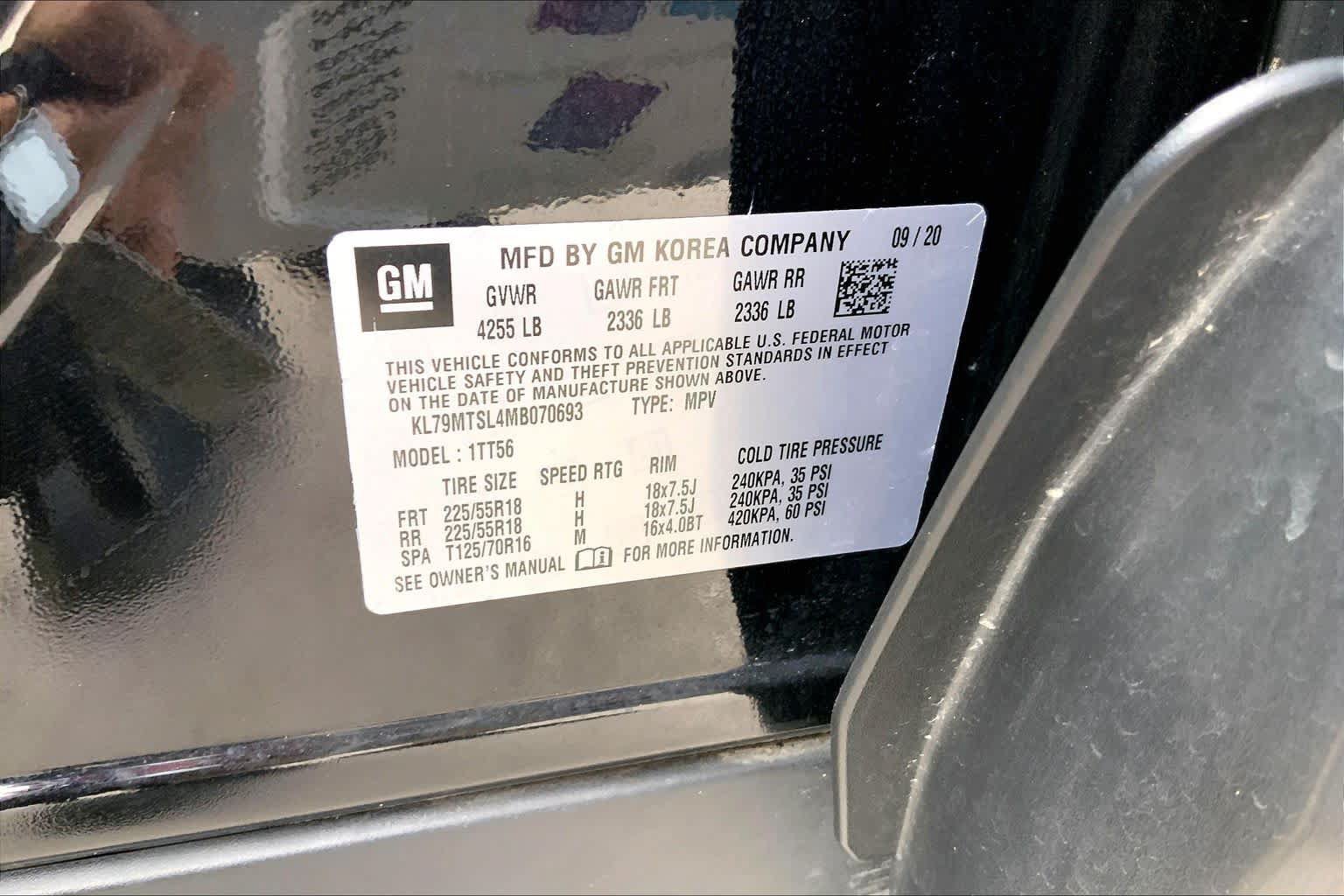Used 2021 Chevrolet TrailBlazer RS w/ Convenience Package FWD image 34