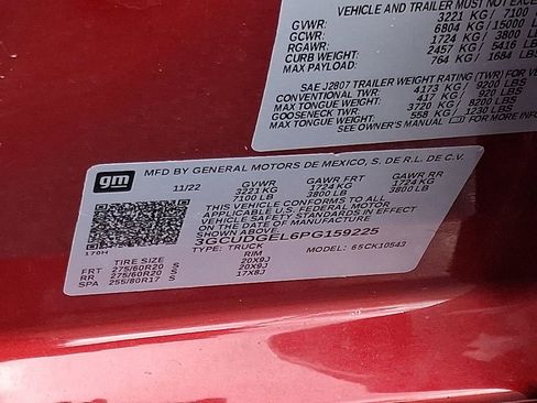 Used 2023 Chevrolet Silverado 1500 LTZ w/ LTZ Premium Package AWD/4WD image 31
