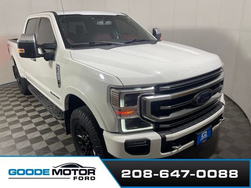 Certified 2021 Ford F250 Platinum w/ Tremor Off-Road Package AWD/4WD image 1