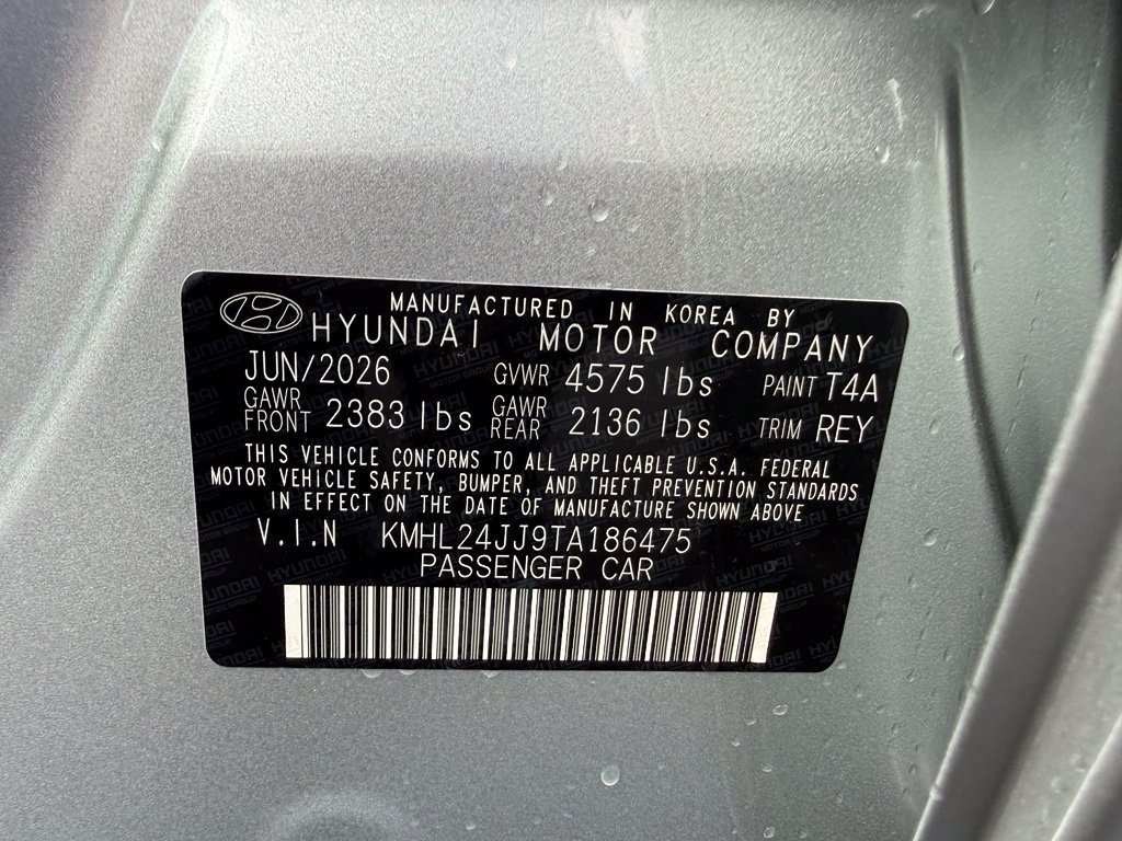 New 2026 Hyundai Sonata Blue FWD image 33