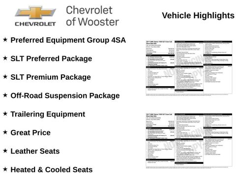 Used 2017 GMC Sierra 1500 SLT w/ SLT Premium Package AWD/4WD image 2