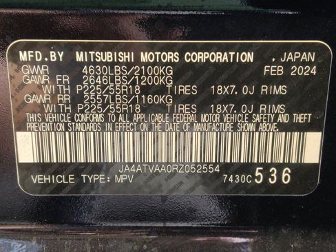 Used 2024 Mitsubishi Eclipse Cross AWD image 33