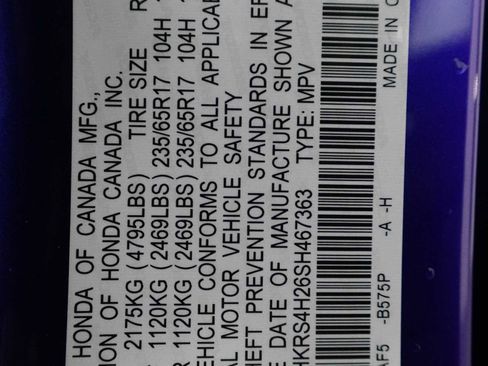 Certified 2025 Honda CR-V LX image 29