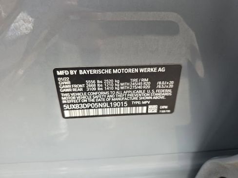 Used 2022 BMW X3 M40i w/ Premium Package image 37