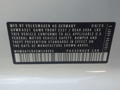 New 2025 Volkswagen GTI SE image 34