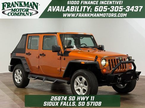 Used 2010 Jeep Wrangler Unlimited Sport image 1