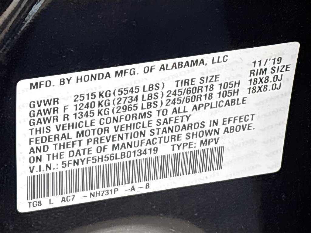 Used 2020 Honda Pilot EX-L image 33