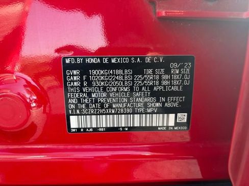 Used 2024 Honda HR-V Sport image 25