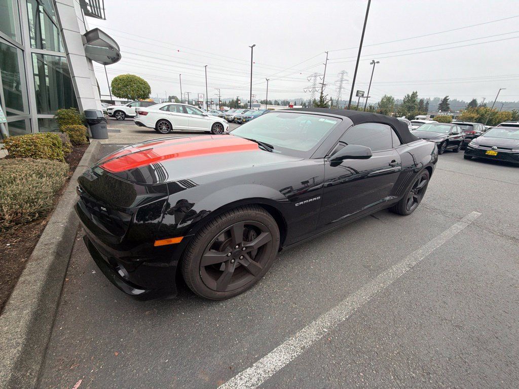 Used 2012 Chevrolet Camaro SS w/ Orange Stripe Package RWD image 1