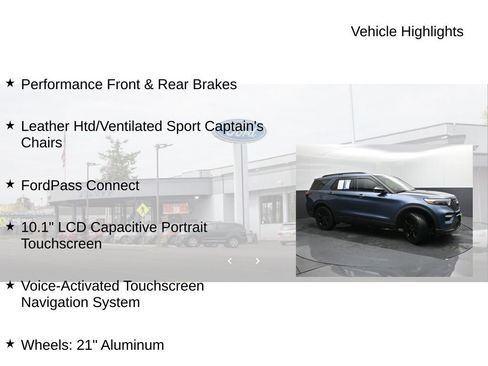 Used 2020 Ford Explorer ST w/ ST Street Pack image 21