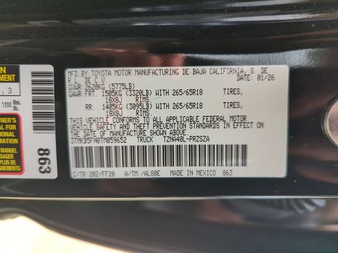 Used 2026 Toyota Tacoma SR5 RWD image 27