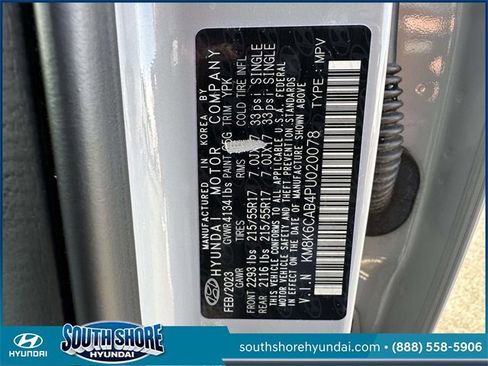 Certified 2023 Hyundai Kona SEL w/ Cargo Package image 20