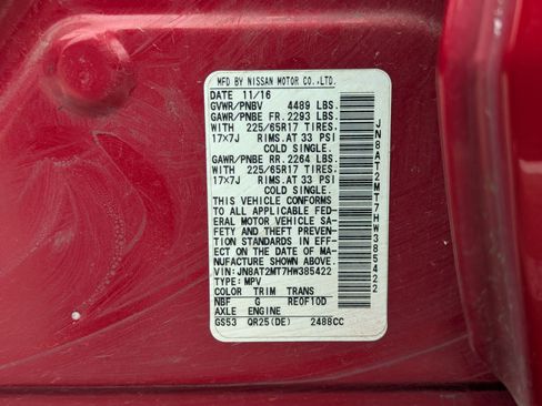 Used 2017 Nissan Rogue SV image 26