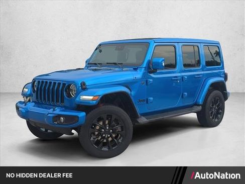Used 2022 Jeep Wrangler Unlimited Sahara AWD/4WD image 1