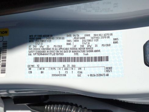 New 2026 Ford Ranger XLT w/ Equipment Group 301A High AWD/4WD image 32
