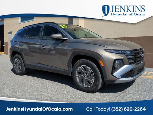 Certified 2025 Hyundai Tucson Blue image 1