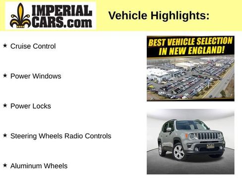Used 2020 Jeep Renegade Limited w/ LED Lighting Group AWD/4WD image 8