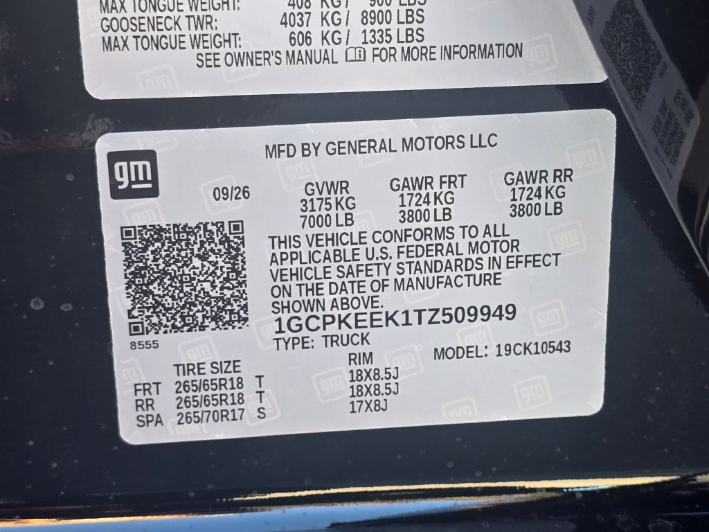 New 2026 Chevrolet Silverado 1500 RST AWD/4WD image 15
