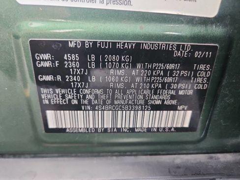 Used 2011 Subaru Outback 2.5i Premium image 17