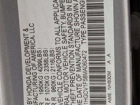 Used 2021 Honda Accord EX-L image 37