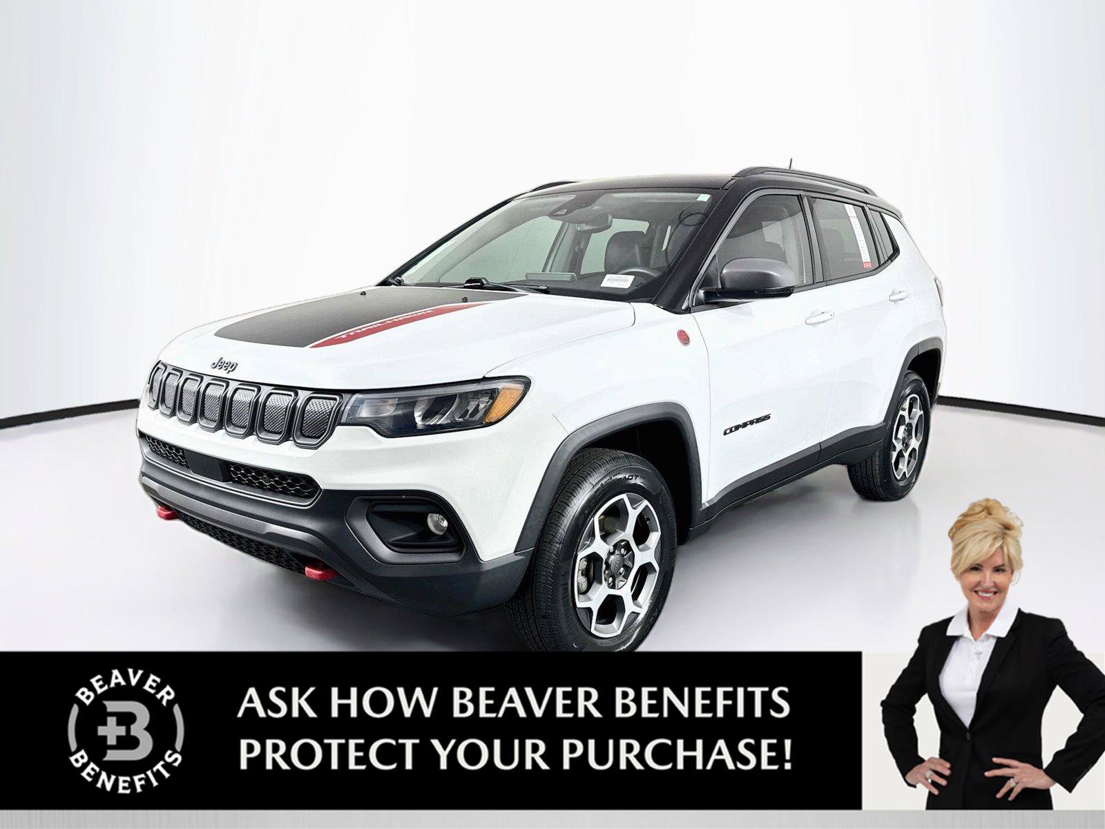 Used 2022 Jeep Compass Trailhawk w/ Sun and Sound Group AWD/4WD image 1