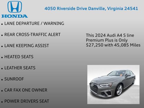 Used 2024 Audi A4 2.0T Premium Plus AWD/4WD image 12