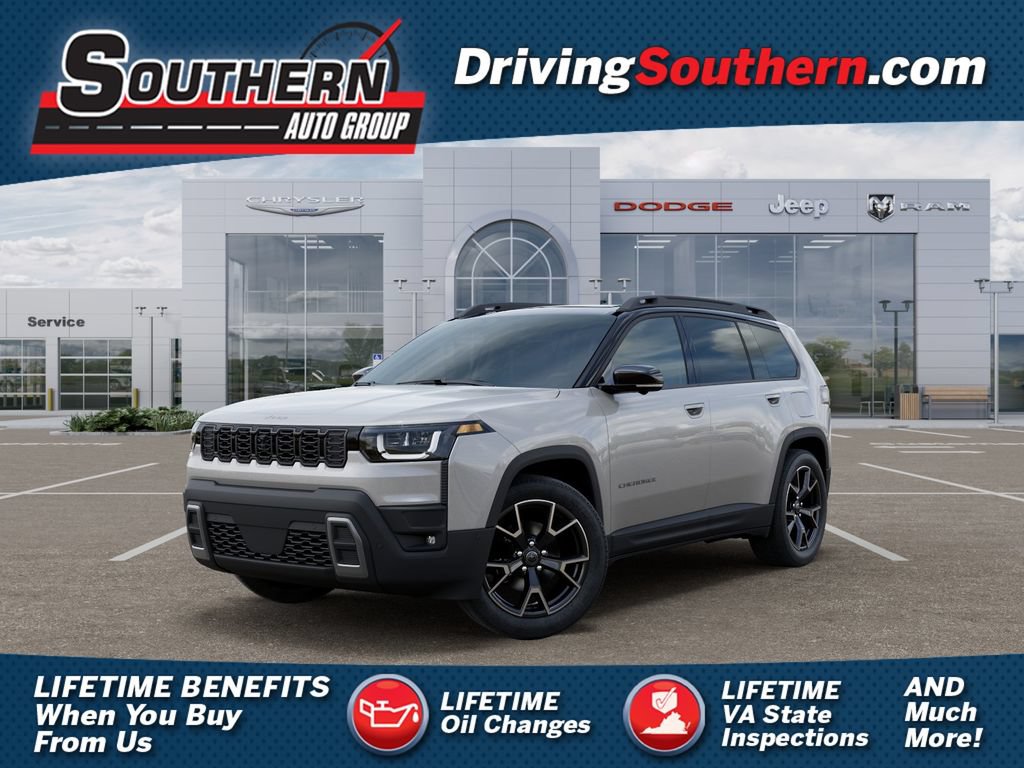 New 2026 Jeep Cherokee Overland w/ Trailer Tow Group AWD/4WD 360° Tour