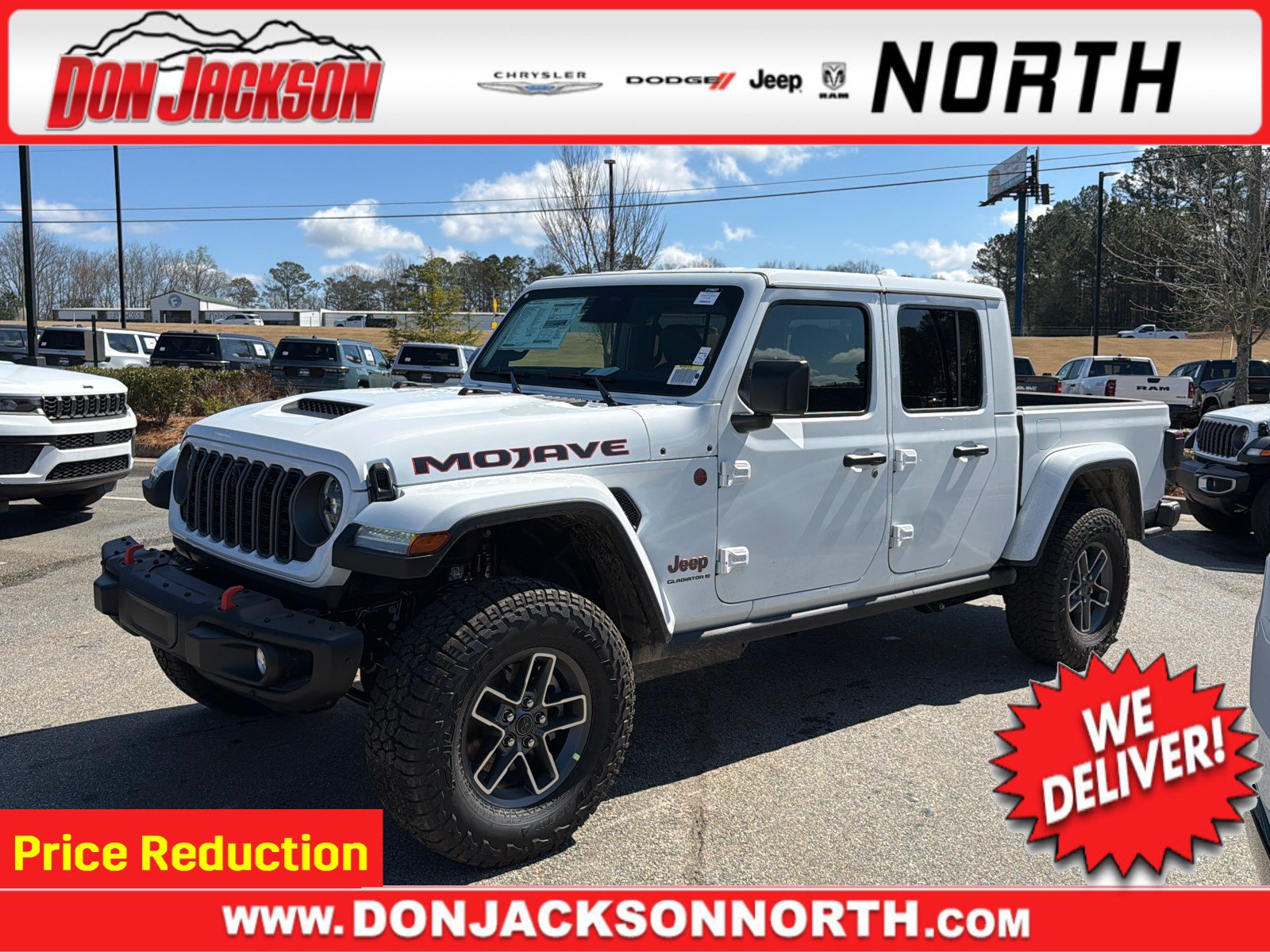 New 2026 Jeep Gladiator Mojave AWD/4WD image 1