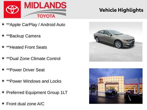 Used 2025 Chevrolet Malibu LT image 2