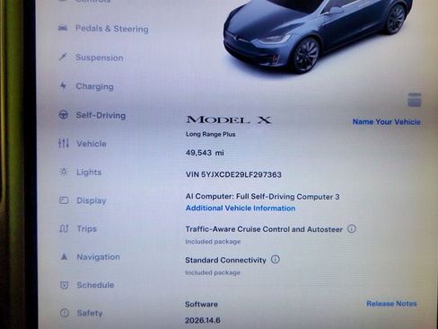 Used 2020 Tesla Model X Long Range AWD/4WD image 13
