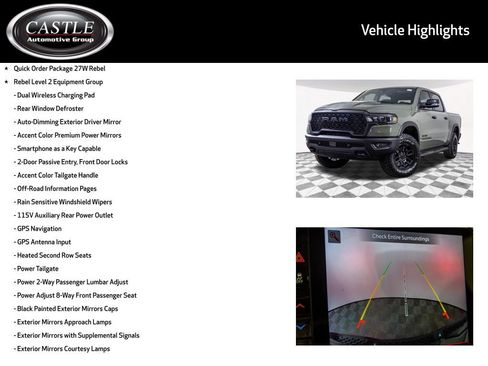New 2026 RAM 1500 Rebel AWD/4WD image 3