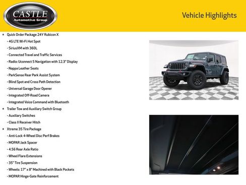 New 2026 Jeep Wrangler Unlimited Rubicon AWD/4WD image 6