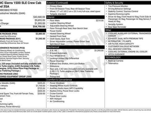 Used 2019 GMC Sierra 1500 SLE w/ SLE Value Package image 36