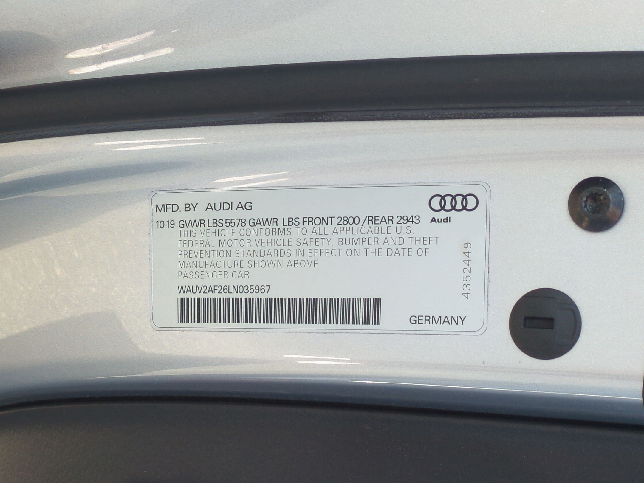 Used 2020 Audi A7 3.0T Prestige AWD/4WD image 32