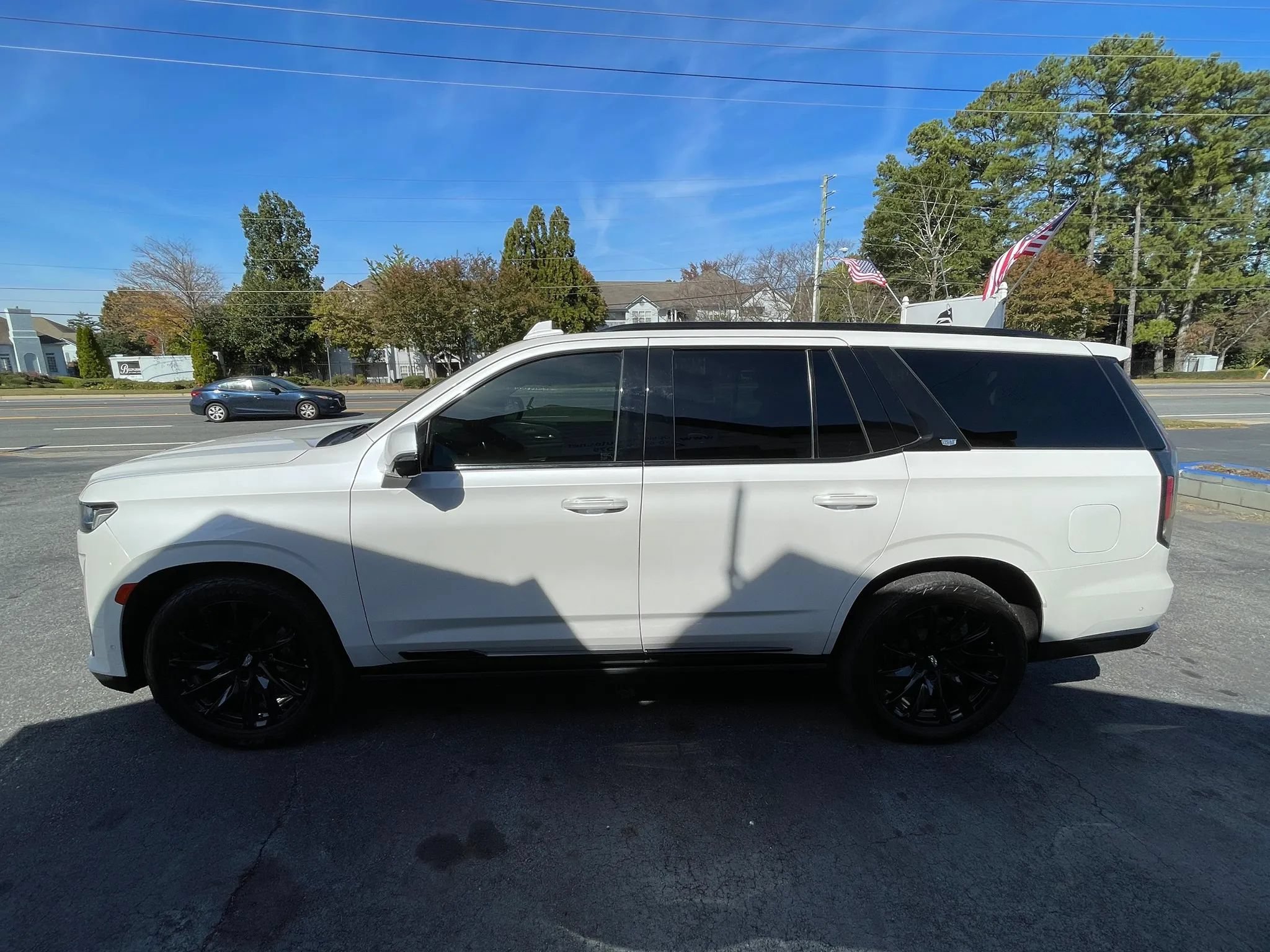 Used 2021 Cadillac Escalade Sport w/ Driver Assist Tech Package RWD image 4