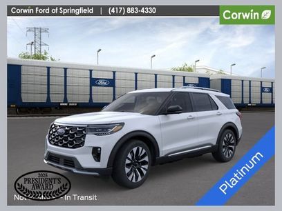 New 2026 Ford Explorer Platinum