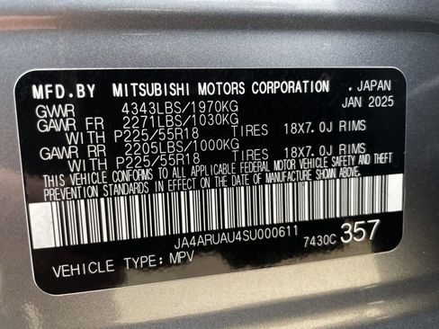 Used 2025 Mitsubishi Outlander Sport SE AWD/4WD image 11